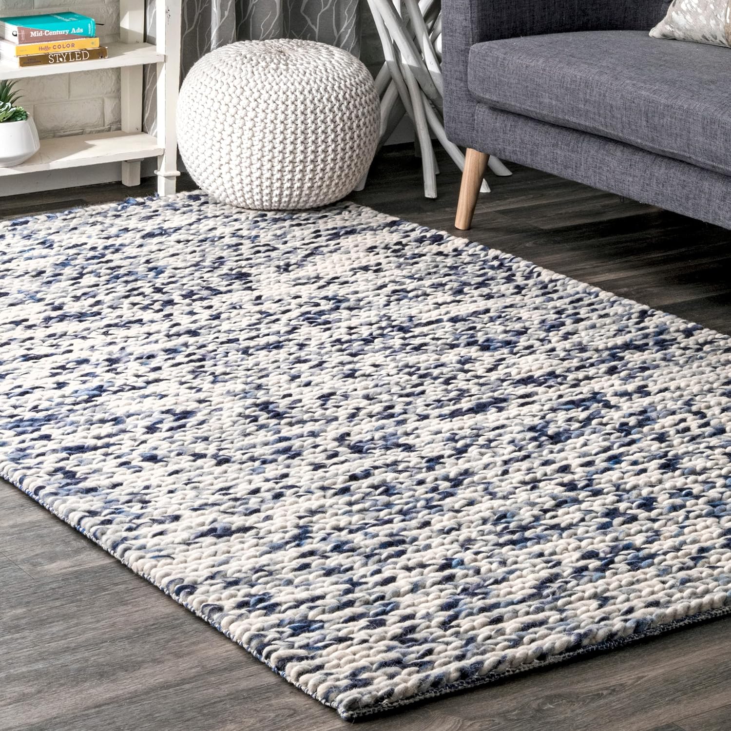 Penelope Wool Braided Handmade Area Rug